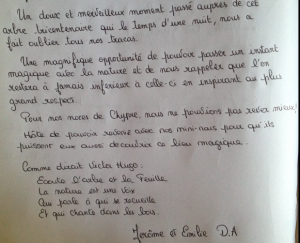 Remerciements et témoignages