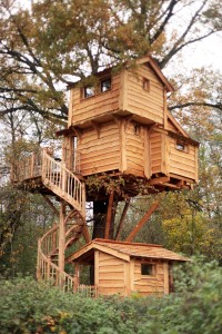 La cabane de la rivière