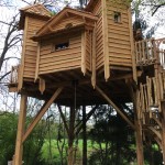 Cabane perchée dans les arbres